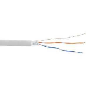 InLine&reg; Telephone Installation Cable 4 Wire solid 2x2x0.6mm shielded 100m
