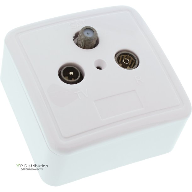 InLine&reg; Antenna socket shielded AP/UP - Set