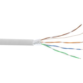 InLine&reg; Telephone Installation Cable 8 Wire solid 4x2x0.6mm shielded 100m