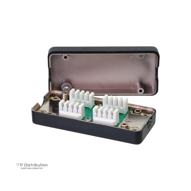 InLine&reg; Connection Box Cat.6A 600 Mhz LSA shielded