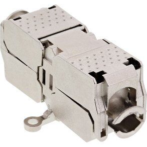 InLine®, Cable connector, Cat.6A, LSA, shielded