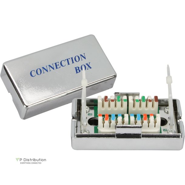 InLine&reg; Cat.5e LSA connection module shielded