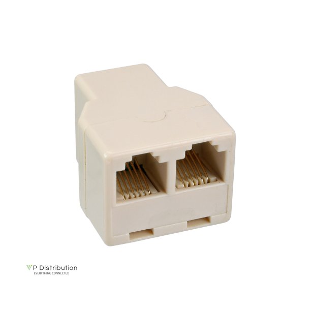 InLine&reg; Modular Distributor 1x RJ12 female / 2x RJ12 female