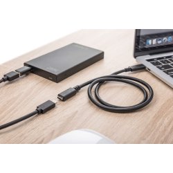 Active USB-C Extension Cable, 5m 5G, USB 3.2 Gen1, USB-C - USB-C (M/F)