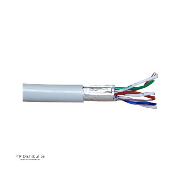 InLine&reg; Patch Cable F/UTP Cat.5e AWG26 CCA PVC 100m