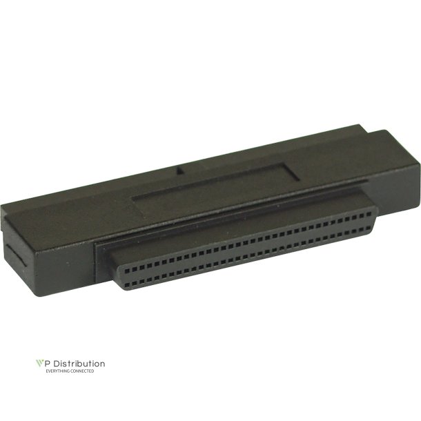 InLine&reg; SCSI III Adapter internal 50 Pin IDC female to 68 Pin mini Sub-D female