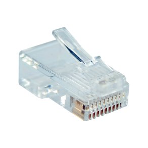 InLine&reg; Modular Plug 10P10C for Crimping Western Jack to Ribbon Cable, 10 pcs.