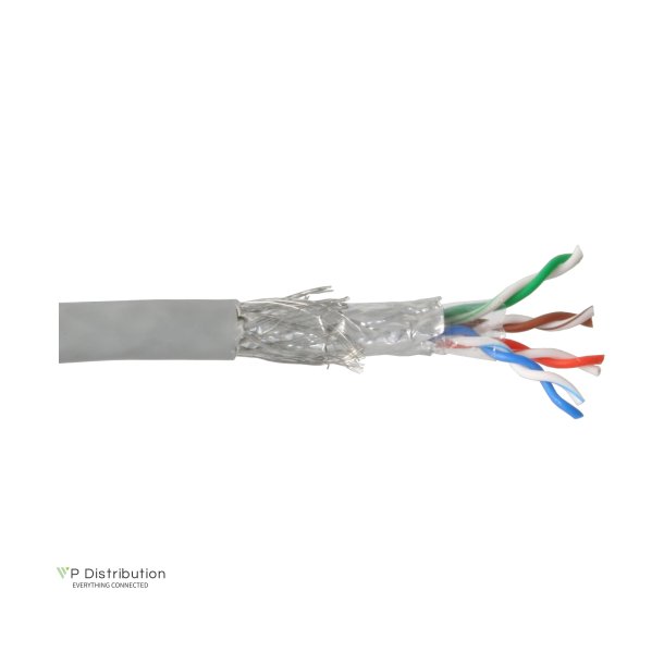 InLine&reg; Solid Installation Cable SF/UTP Cat.5e AWG24 CCA PVC 100m