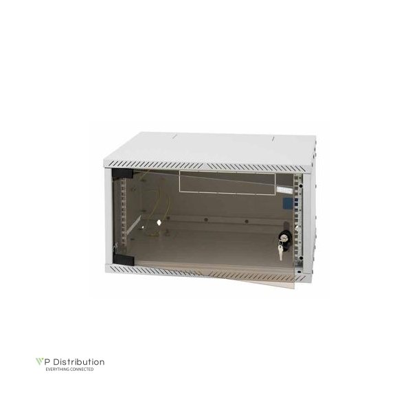 Triton 19" Wall Cabinet 12U, 550X400Mm, Demountable, Grey