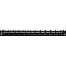 Trendnet 24-Port Blank Keystone 1U Shielded Patch Panel
