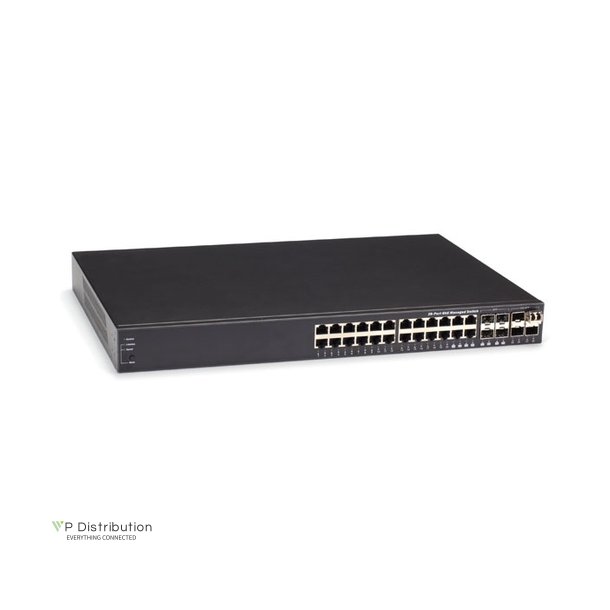 Black Box 48+4-Port Gigabit Switch Managed W/ 4 Sfp+ 10G