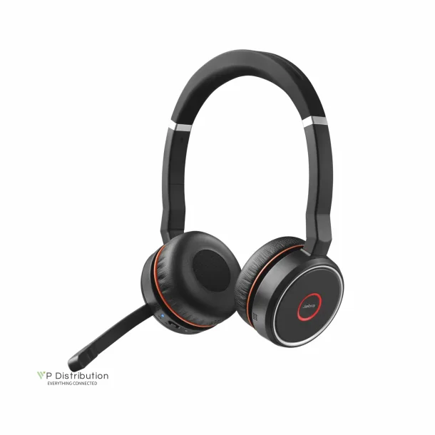 Jabra Evolve 75 SE MS Stereo, No Stand, USB-A