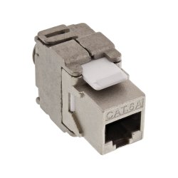 InLine RJ45 Keystone Jack Snap-In module Cat.6a