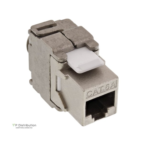 InLine&reg; RJ45 Keystone Jack Snap-In module Cat.6a