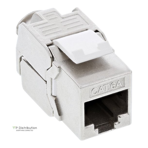 InLine&reg; RJ45 Keystone Jack Snap-In module Cat.6a