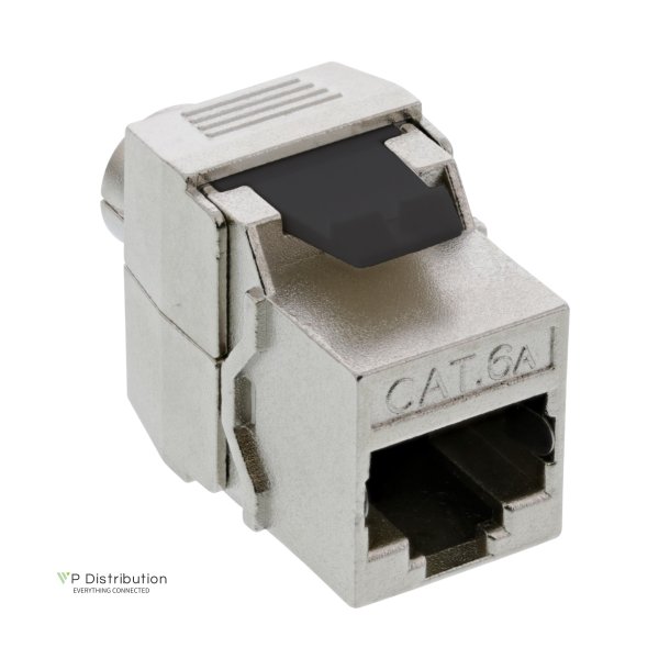 InLine&reg; RJ45 Keystone Jack Snap-In module Cat.6a