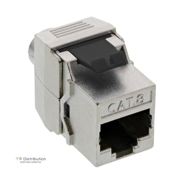 InLine&reg; RJ45 Keystone Jack Snap-In module Cat.8.1