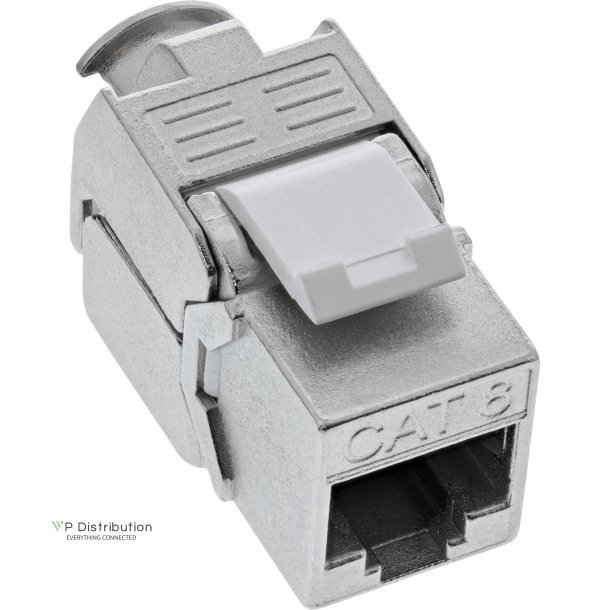 InLine&reg; RJ45 Keystone Jack Snap-In module Cat.8.1