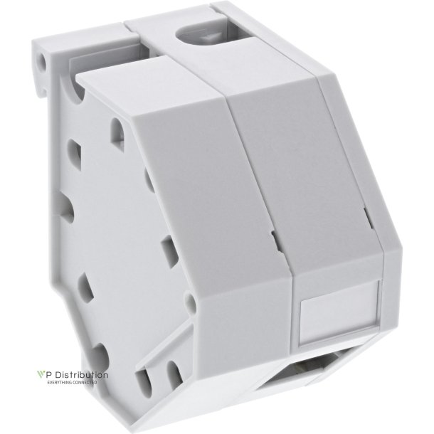 InLine&reg; Keystone SNAP-In Fiber Keystone module holder, 1-port for DIN rail