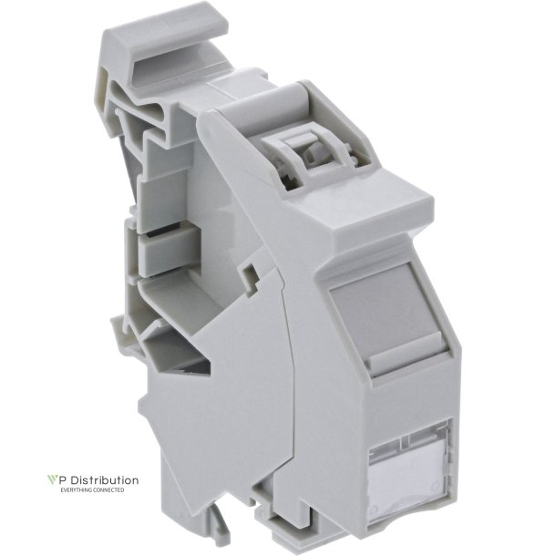 InLine&reg; Cat.6A Keystone SNAP-In module for top-hat rai