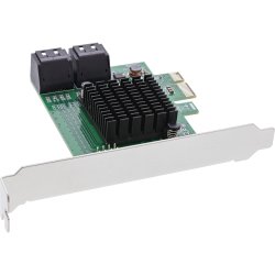 InLine SATA 6Gb/s Controller with 4x SATA, PCIe 2.0