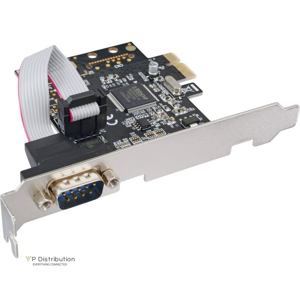 InLine&reg; Interface Card 1 Port Serial 9 Pin PCIe