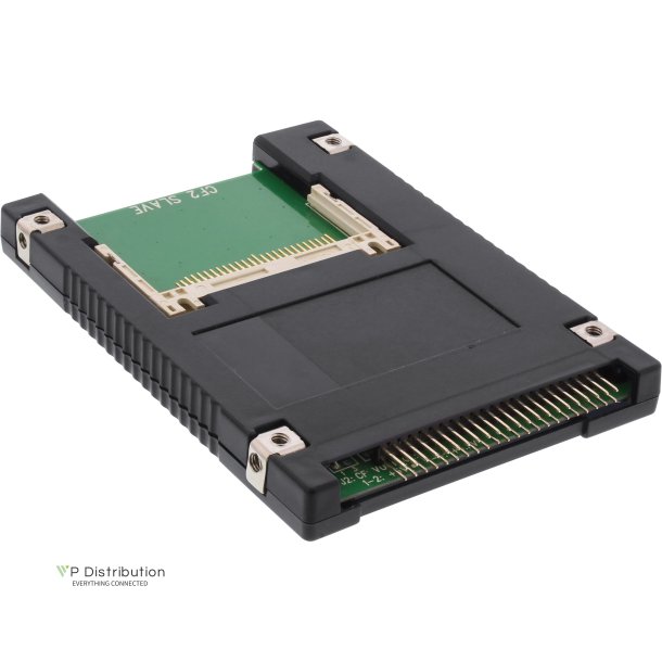 InLine&reg; IDE 2.5" Drive to 2x Compact Flash Adapter use CF cards as hard disks