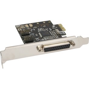 InLine® Interface Card 1 Port 25 Pin Parallel + 2 Ports 9 Pin Serial PCIe