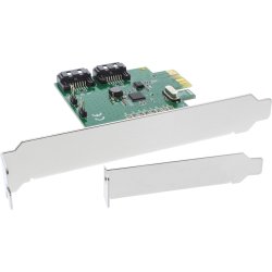 InLine Interface Card 2 Port SATA 6Gb/s x1 PCIe 2.0 RAID 0 / 1 / SPAN