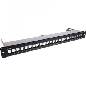 InLine Blank Patch Panel with pull-out 19