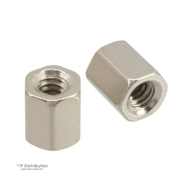 InLine&reg; Screw Nut Set UNC 4/40 10 pcs.