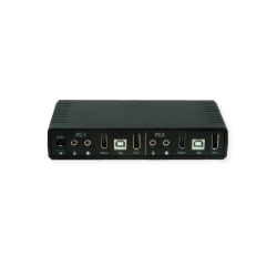 ROLINE HDMI Dual Head KVM Switch. 4K60 HDMI 4K60