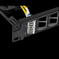 Trendnet 24-Port Blank Angled Keystone Shielded 1U Patch Panel
