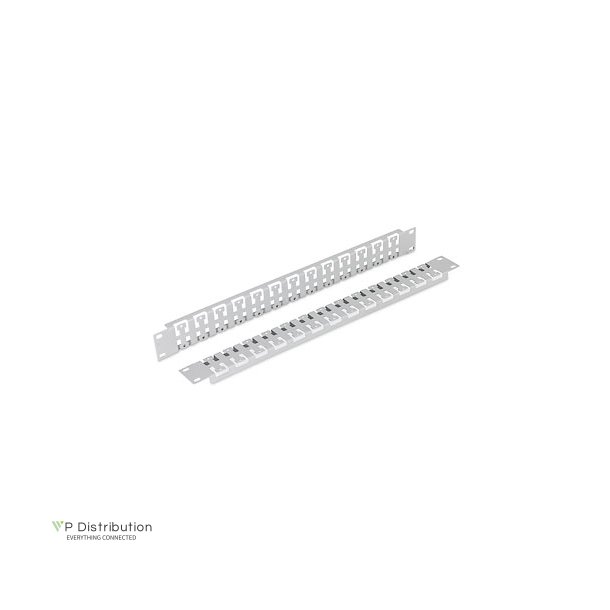 Triton 19" Cable Management Strip 1U, Grey