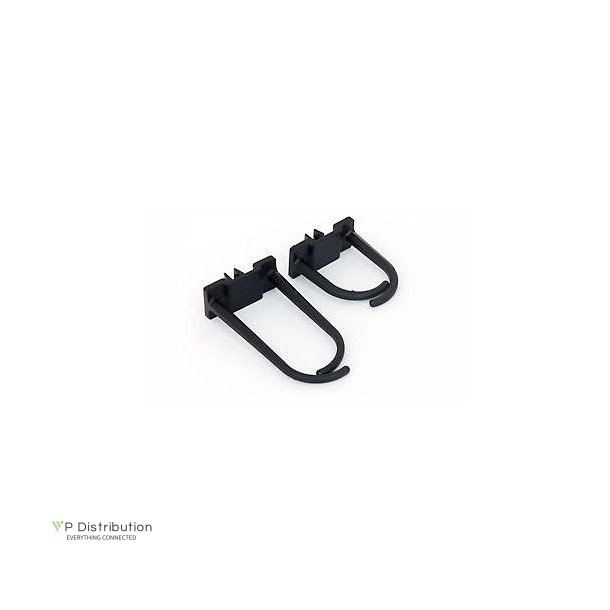 Triton Plastic Bracket 35X30Mm, Black