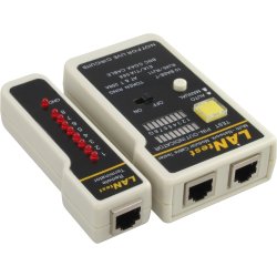 InLine Network Cable Tester for BNC RJ11 RJ45