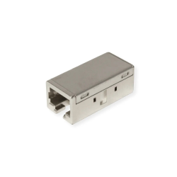 ROLINE In-line Coupler RJ45 Cat.6A Shielded, Metal Housing