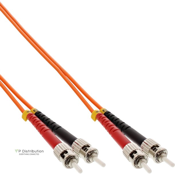 InLine&reg; Fiber Optical Duplex Cable ST/ST 50/125&micro;m OM2 2m