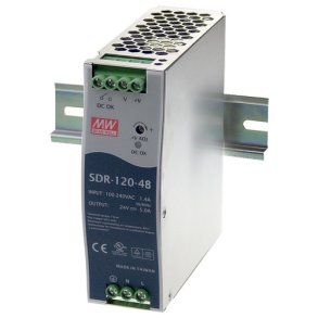 Black Box Din Rail Power Supply 120W 48Vdc