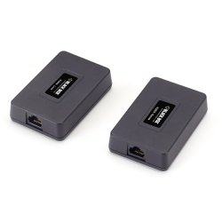 Black Box 2 Port Usb 1.1 &amp; 2.0 Extender 40 Meters Over Cat5