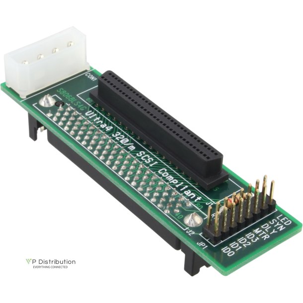 InLine&reg; SCSI SCA U320 Adapter 80 Pin female to 68 Pin female