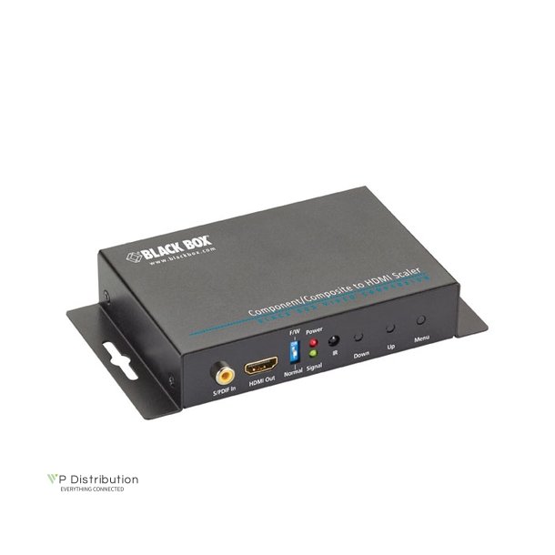 Black Box Component/Composite To Hdmi Scaler