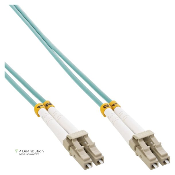 InLine Fiber Optical Duplex Cable LC/LC 50/125m OM3 5m