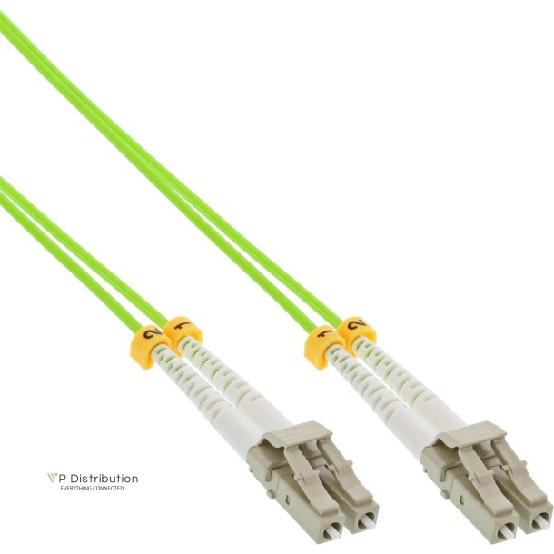 InLine&reg; Fiber Optical Duplex Cable LC/LC 50/125&micro;m OM5 5m