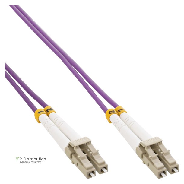 InLine&reg; Fiber Optical Duplex Cable LC/LC 50/125&micro;m OM4 30m