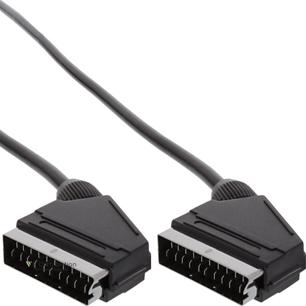 InLine&reg; Scart Video Cable male to male 5m