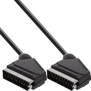 InLine® Scart Video Cable male / male 3m