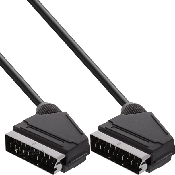 InLine&reg; Scart Video Cable male / male 3m