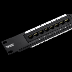 Trendnet 8-Port Cat. 5e Unshielded Patch Panel (10" wide)