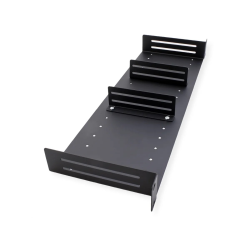 VALUE 19" Shelf Rack, 1U with 2 adjustable Divider